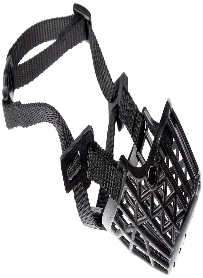 تريكسي مازل بلاستيكي أسود مقاس XS - Image 1